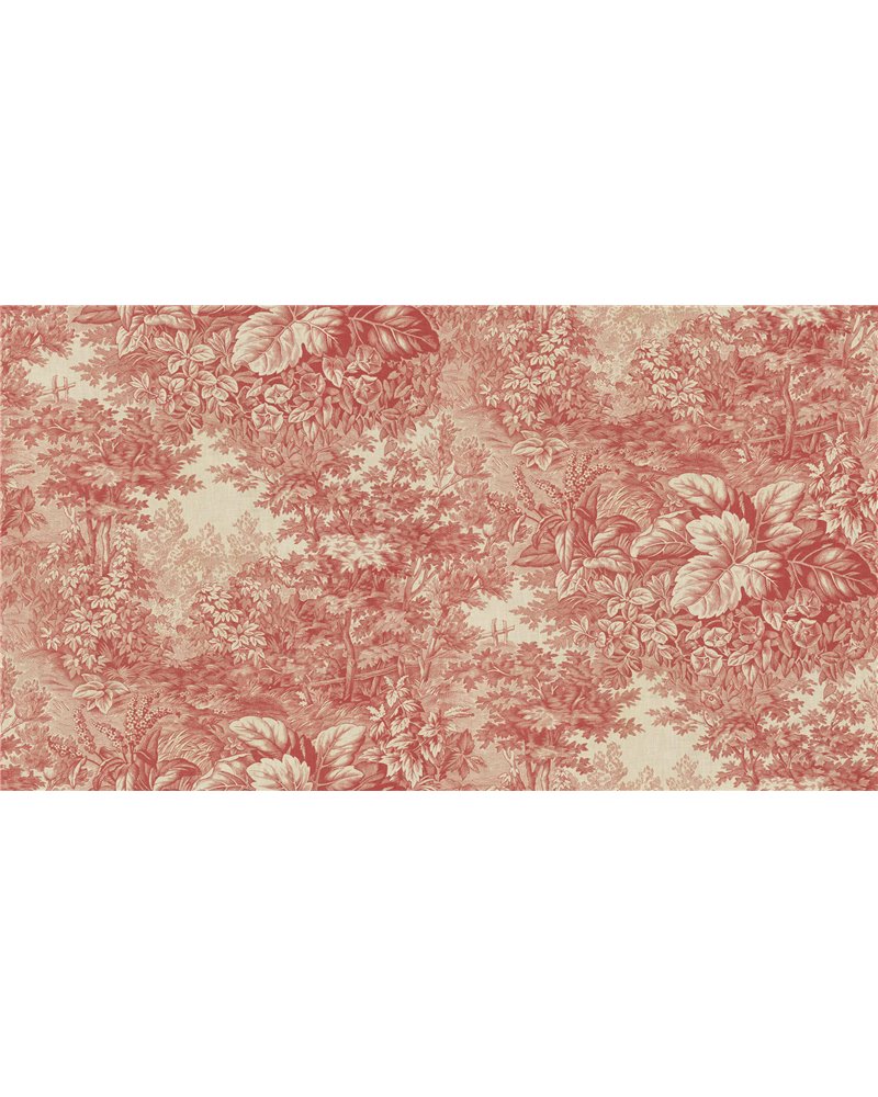 Forest Toile Red S10401