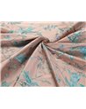 Hummingbirds 100% Silk Blush F125-1001