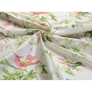 Hummingbirds 100% Silk...