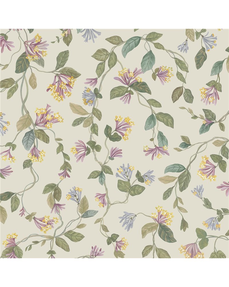 Flora Multi Old Olive On Eau Du Nil 124-3020