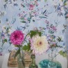 Papier peint PDG1024/01 FAIENCE SKY - Designers Guild