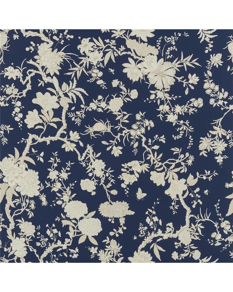 Tea House Floral Blue FRL5266-02