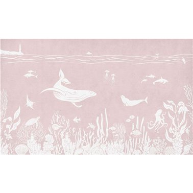 Monochrome Sea - Pink WC14689