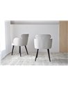 SET 2 SILLAS COMEDOR OSLO.MARFIL,GRIS