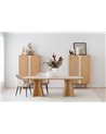 MESA COMEDOR LINEA CERÁMICO BEIGE FRESNO