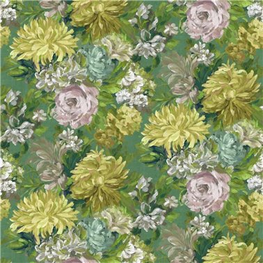 Fleurs D Artistes Vintage Green FDG3114-01