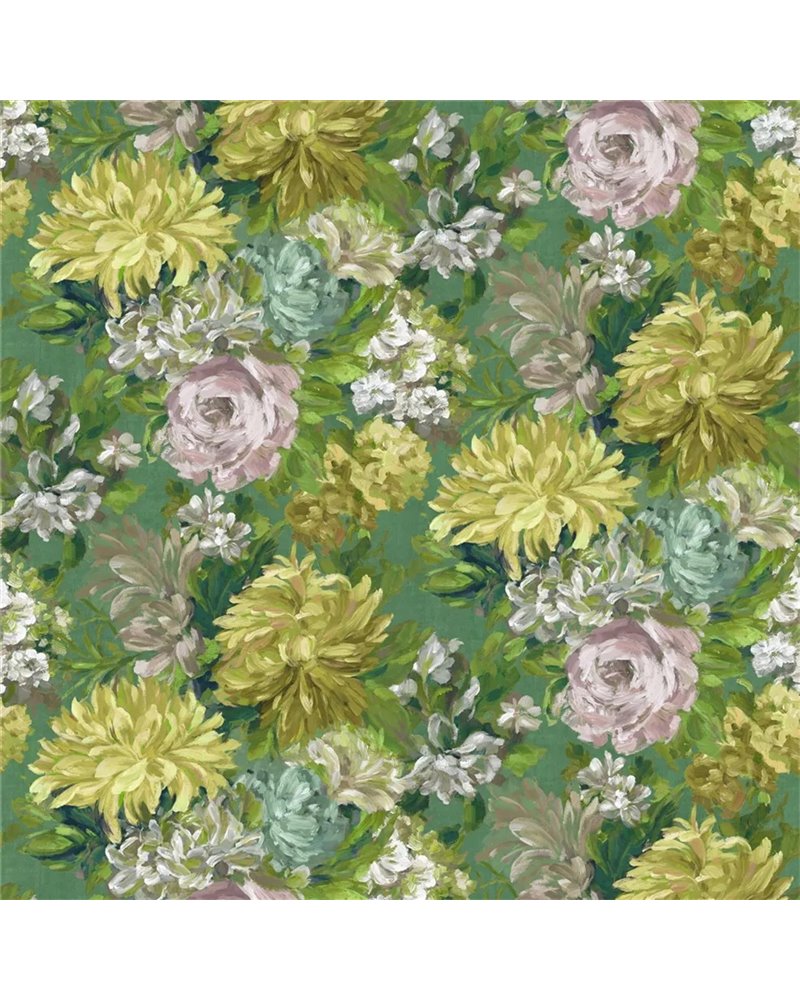 Fleurs D Artistes Vintage Green FDG3114-01