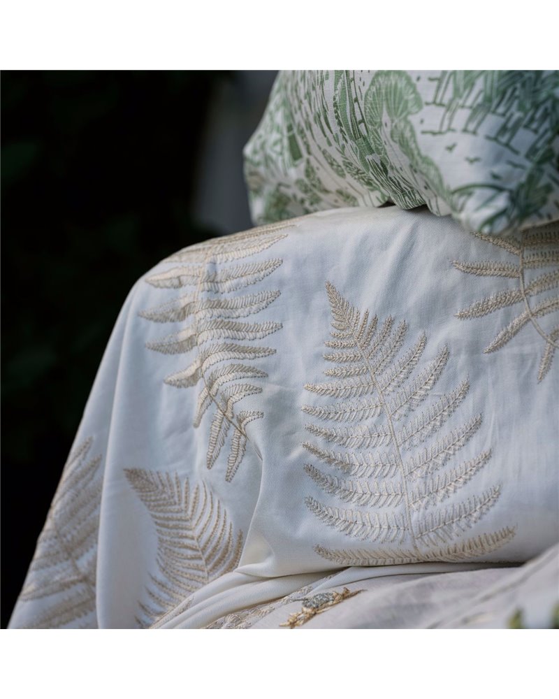 Fern Embroidery Ivory DWOW235607