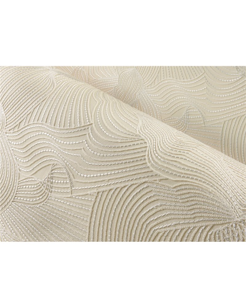 Techno Bee Embroidered Ivory MO5040