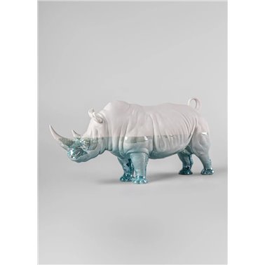 Rhinoceros Sculpture -...