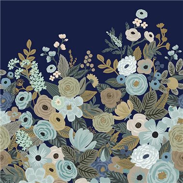 Garden Party Wall Mural Navy RI5191M