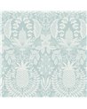 Pineapple Damask azul claro RF7484