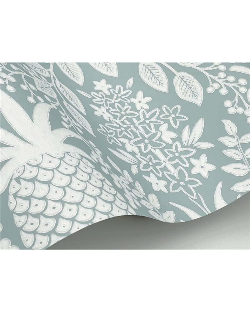 Pineapple Damask Light Blue RF7484