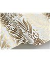 Pineapple Damask White & Gold RF7482