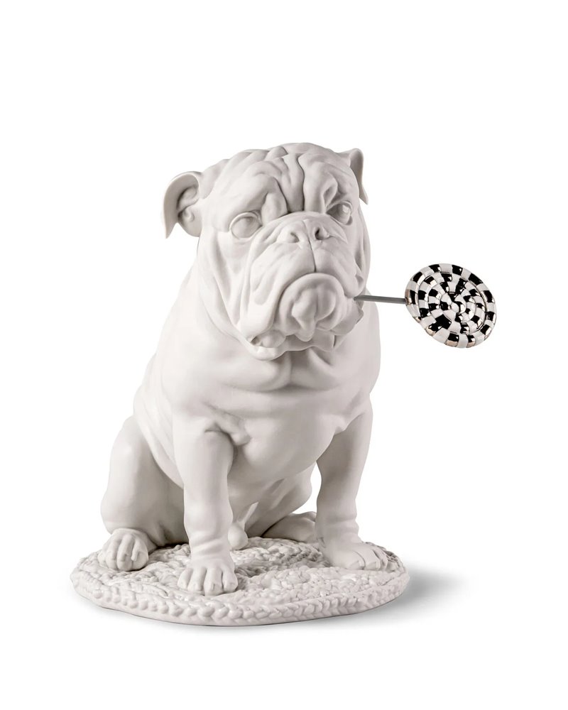 Bulldog con piruleta (Re-Deco)