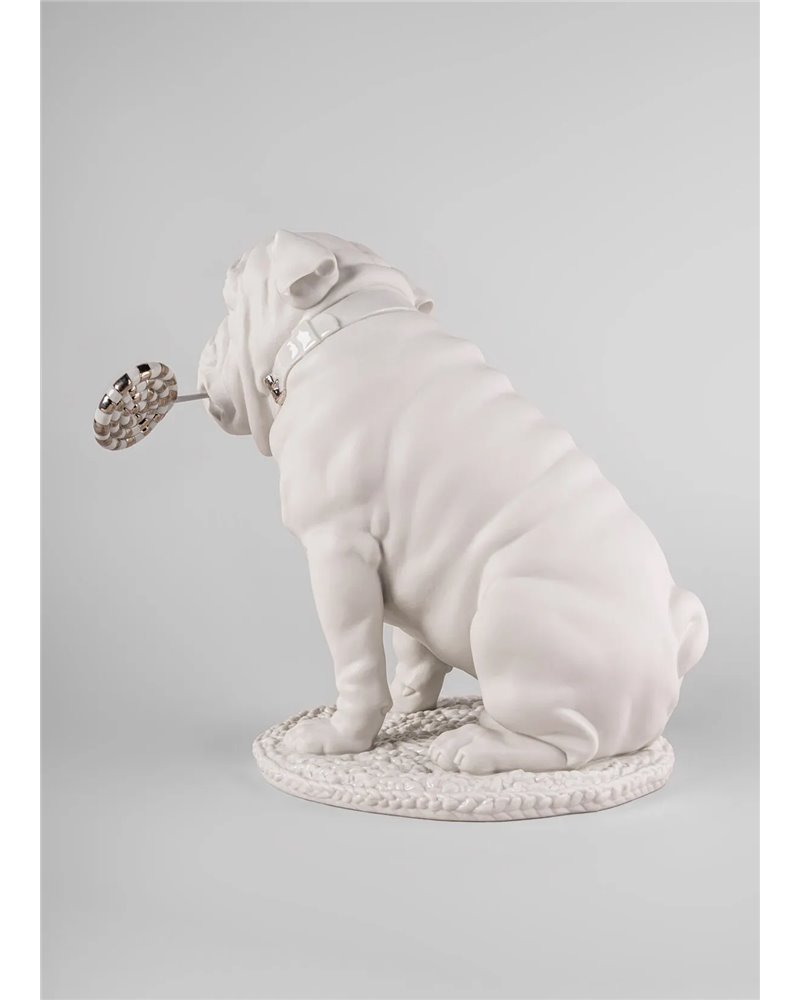 Bulldog con piruleta (Re-Deco)