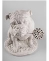 Bulldog con piruleta (Re-Deco)