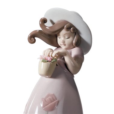 Figure de fille Petite Rose