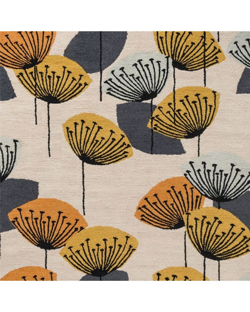 Dandelion Clocks Ochre Silver 445803