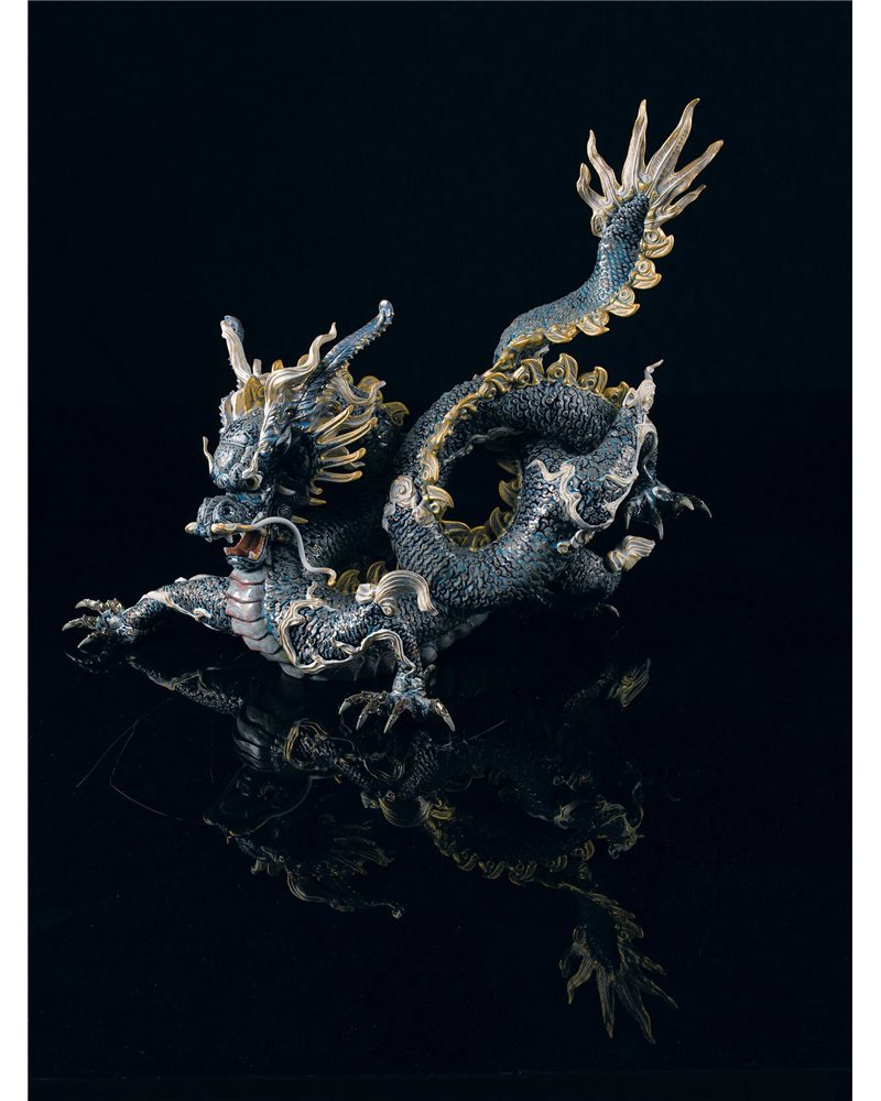 Gran Dragón (azul y dorado)