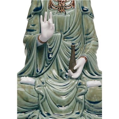 Figure Kwan Yin. Vert