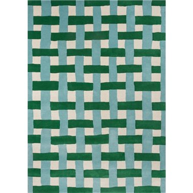 Basketweave Emerald Aquamarine 144107.webp