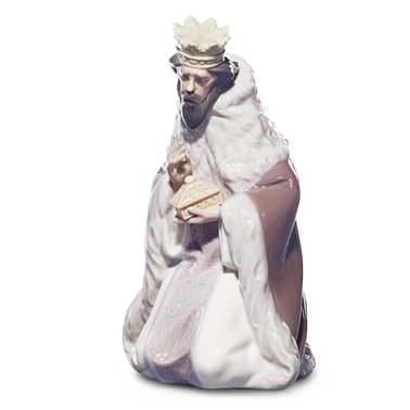 Figura Rey Gaspar en Belén-II