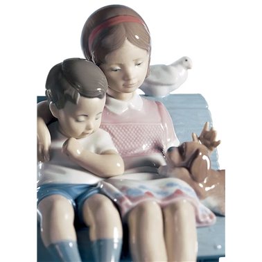 Figure of children Sitting...