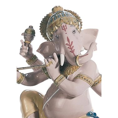 Ganesha con bansuri