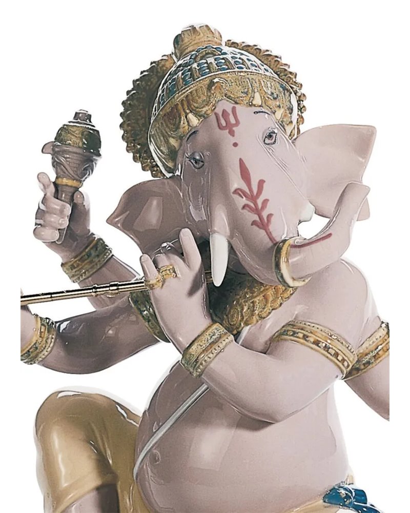 Ganesha con bansuri