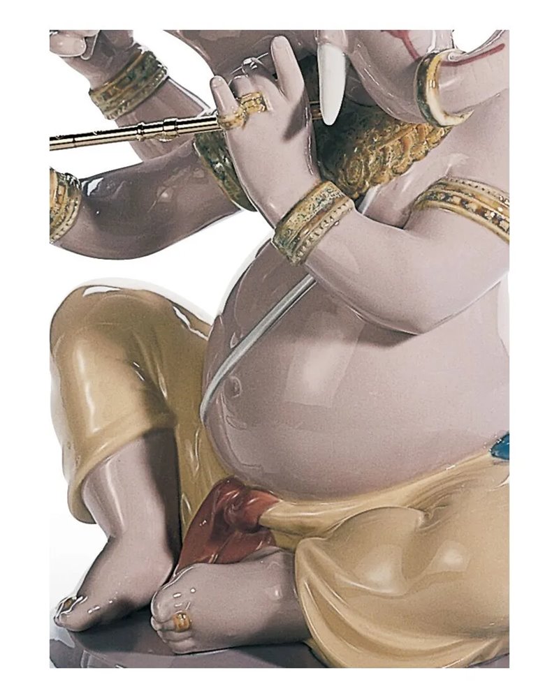 Ganesha con bansuri