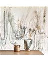 Drifting Wall Mural Bisque W623-01