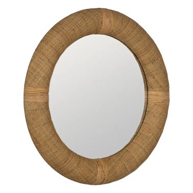 NATURAL RATTAN MIRROR...