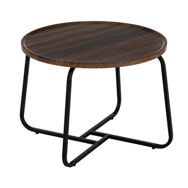 TABLE BASSE MARRON DM-METAL...