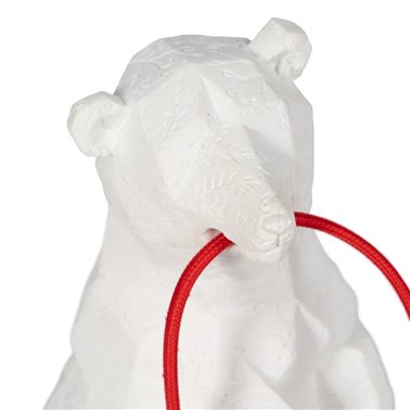 BEAR TABLE LAMP WHITE...