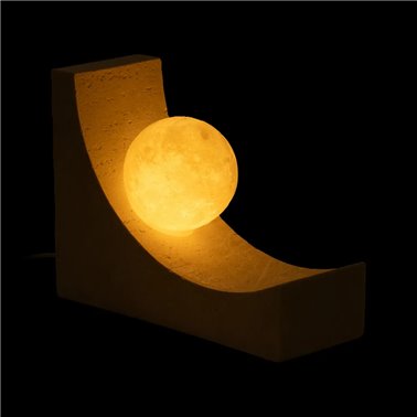 TABLE LAMP WHITE POLYRESIN...