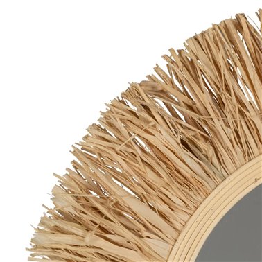 NATURAL FIBRE MIRROR...