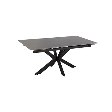 EXTENDABLE TABLE GREY-BLACK...