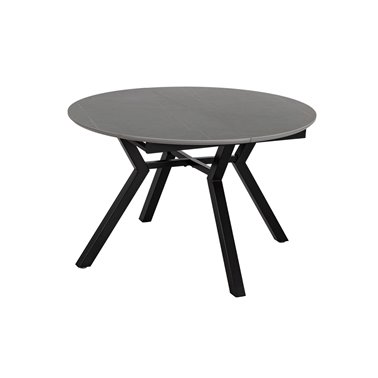 EXTENDABLE TABLE GREY-BLACK...