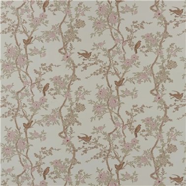 Marlowe Floral Silk Latte FRL5239-02