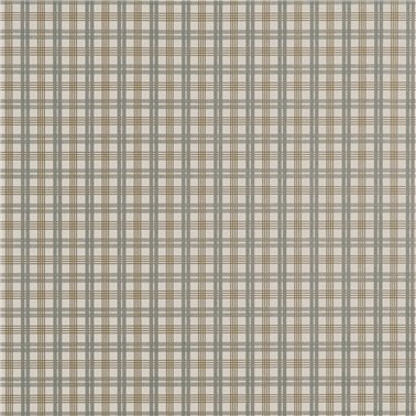 Huntley Plaid Grey and Beige T44054