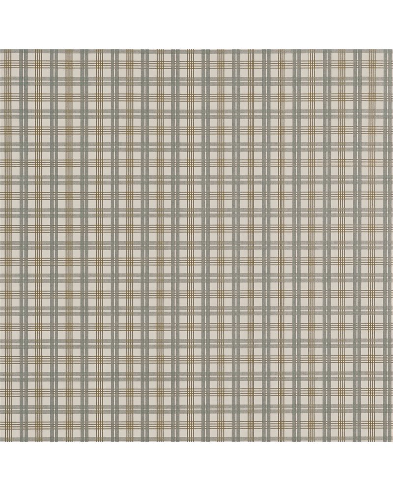 Huntley Plaid Grey and Beige T44054