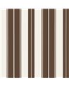 Norfolk Stripe Chocolate Brown T44049