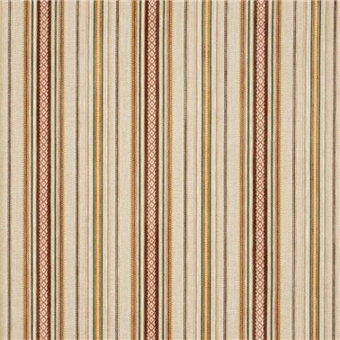 Ridgeway Stripe Terracotta F4896-02