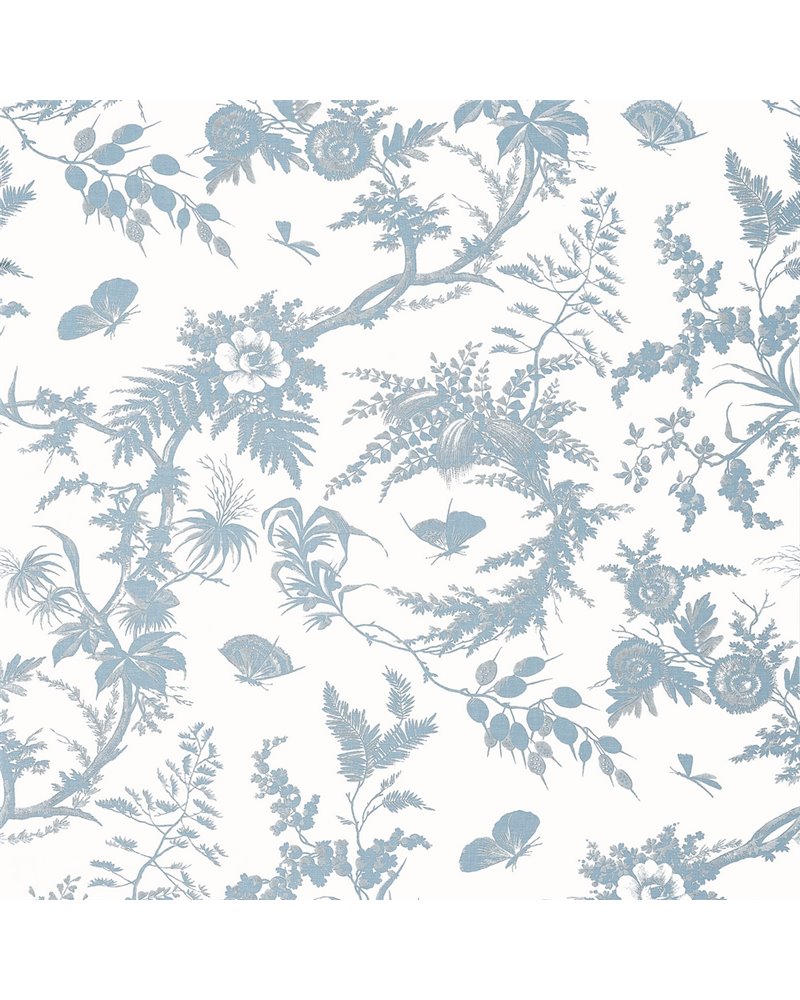 Newlands Toile Soft Blue AT57834