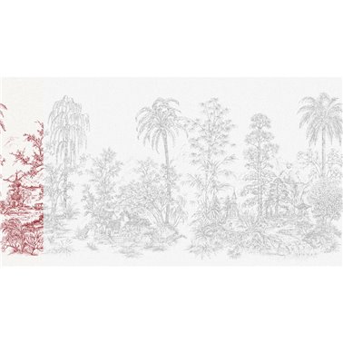 Mandalay White Red 40231