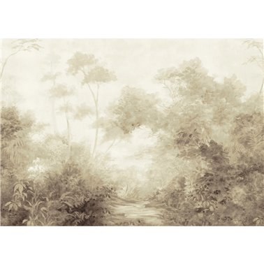 Woodlands Mural Sepia MF4807M