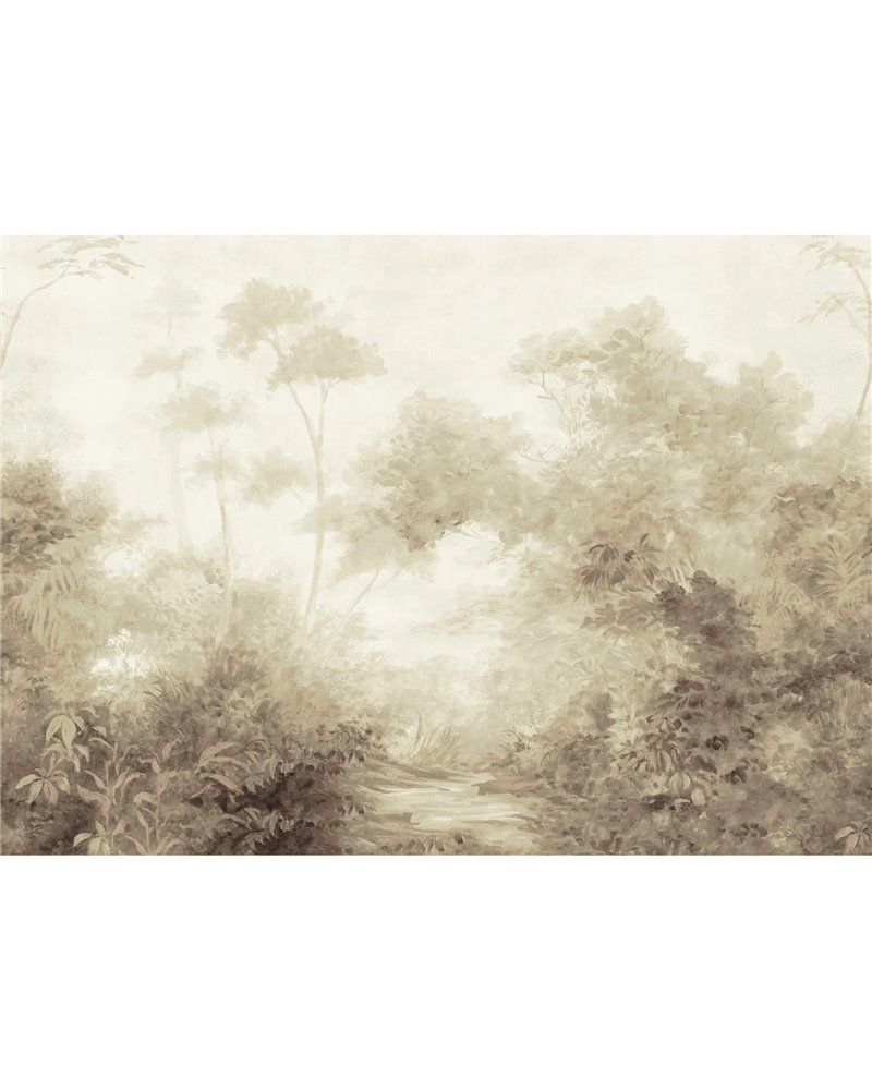 Woodlands Mural Sepia MF4807M