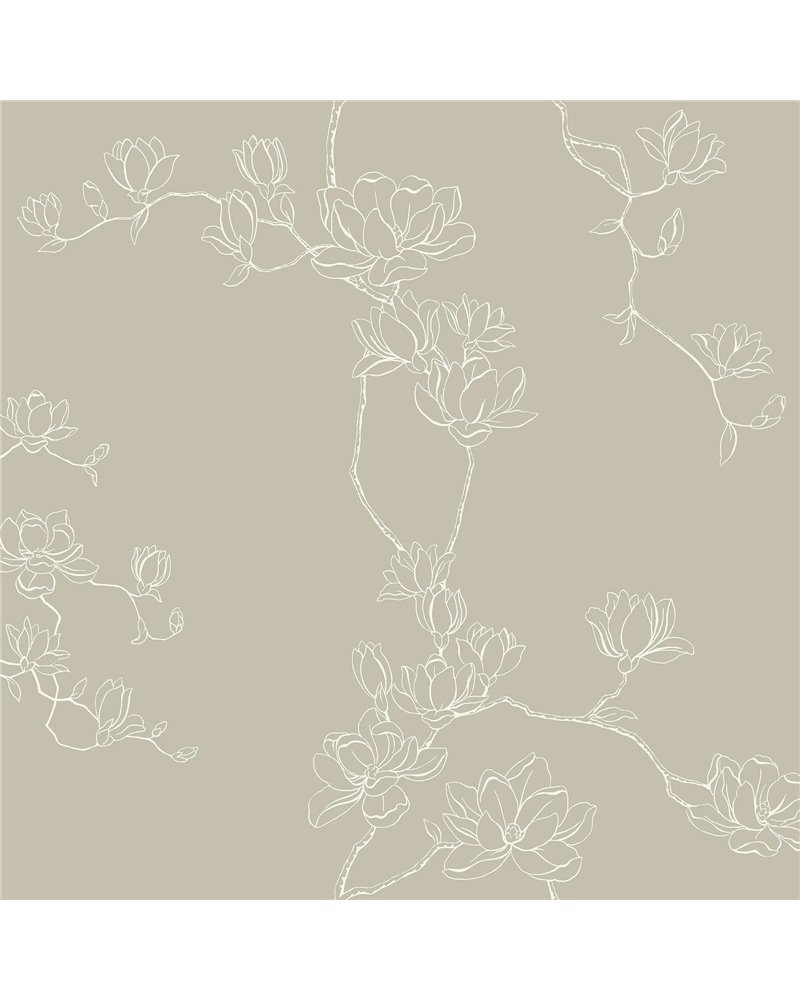 Magnolia Branches Taupe MF4736