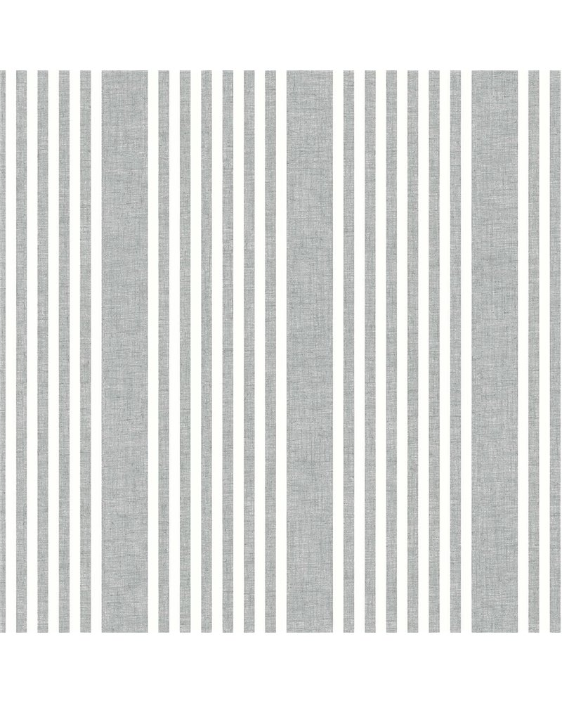 French Linen Stripe Charcoal SR1586MH